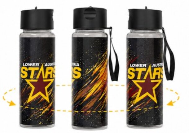 Trinkflasche mit Sporthandtuch
